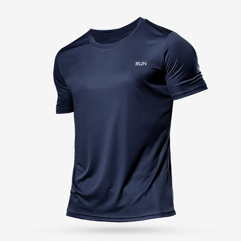Men's Quick-Dry Compression Sports Running Shirt — Performance Base Layer