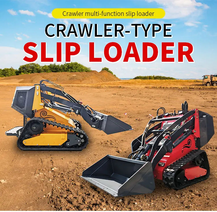 Nicosail EPA Certified Hydraulic Mini Skid Steer Loader – Compact Earthmoving Machine