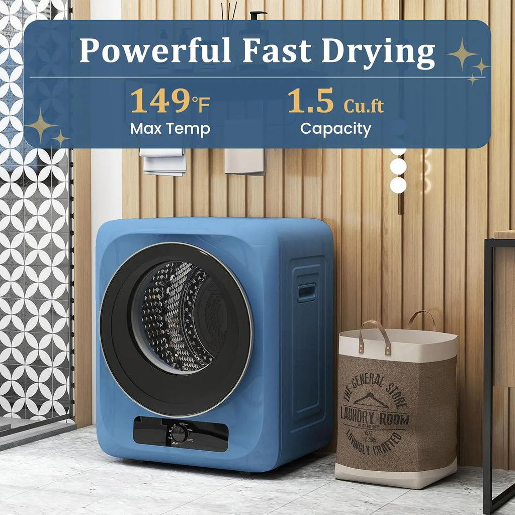 Portable Washer and Dryer Combo, 20 Lbs Twin Tub Washing Machine, 1.5 Cu.Ft Compact Clothes Dryer, Portable Washing, Customized