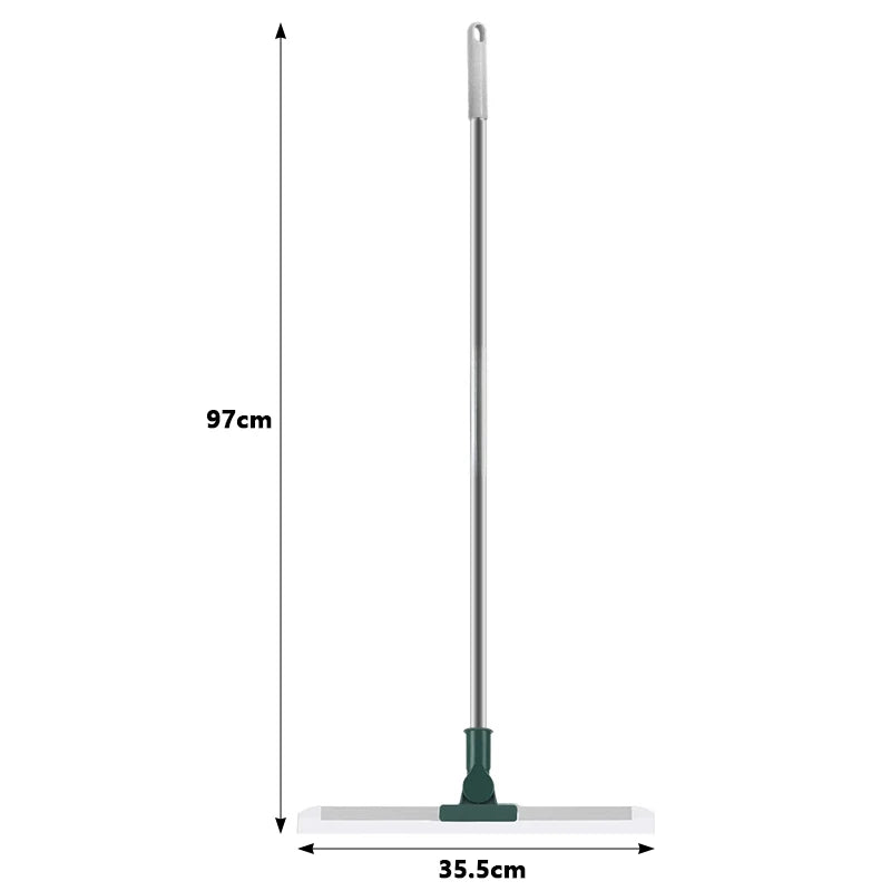 Silicone Broom Wiper Squeegee – Multifunctional Floor, Glass & Mirror Cleaning Scraper
