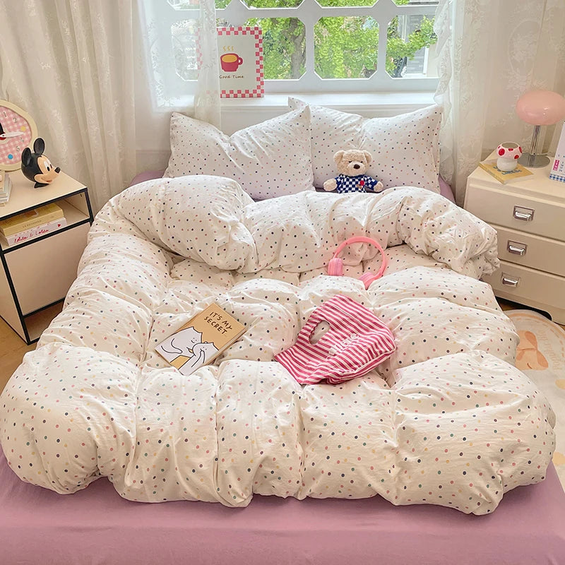 Pre-Washed Microfiber Duvet Cover Set – Ultra Soft Wrinkle-Resistant Hypoallergenic Bedding with 2 Pillowcases