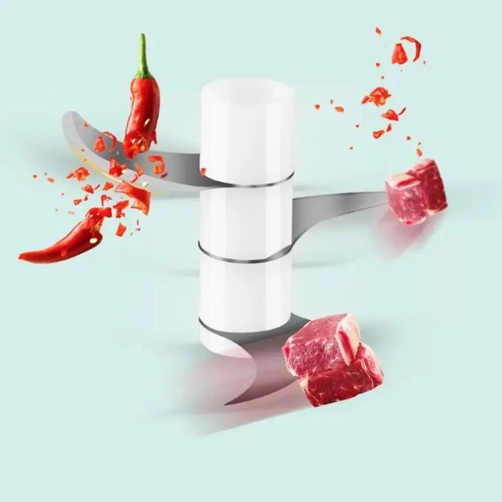 Electric Garlic Masher & Portable Chopper — USB Charging Mini Meat Grinder & Vegetable Chopper