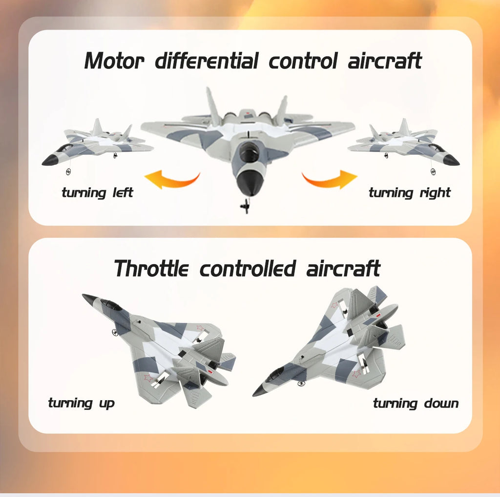 SU35 2.4G RC Foam Fighter Glider Airplane – Remote Control EPP Fixed Wing Plane
