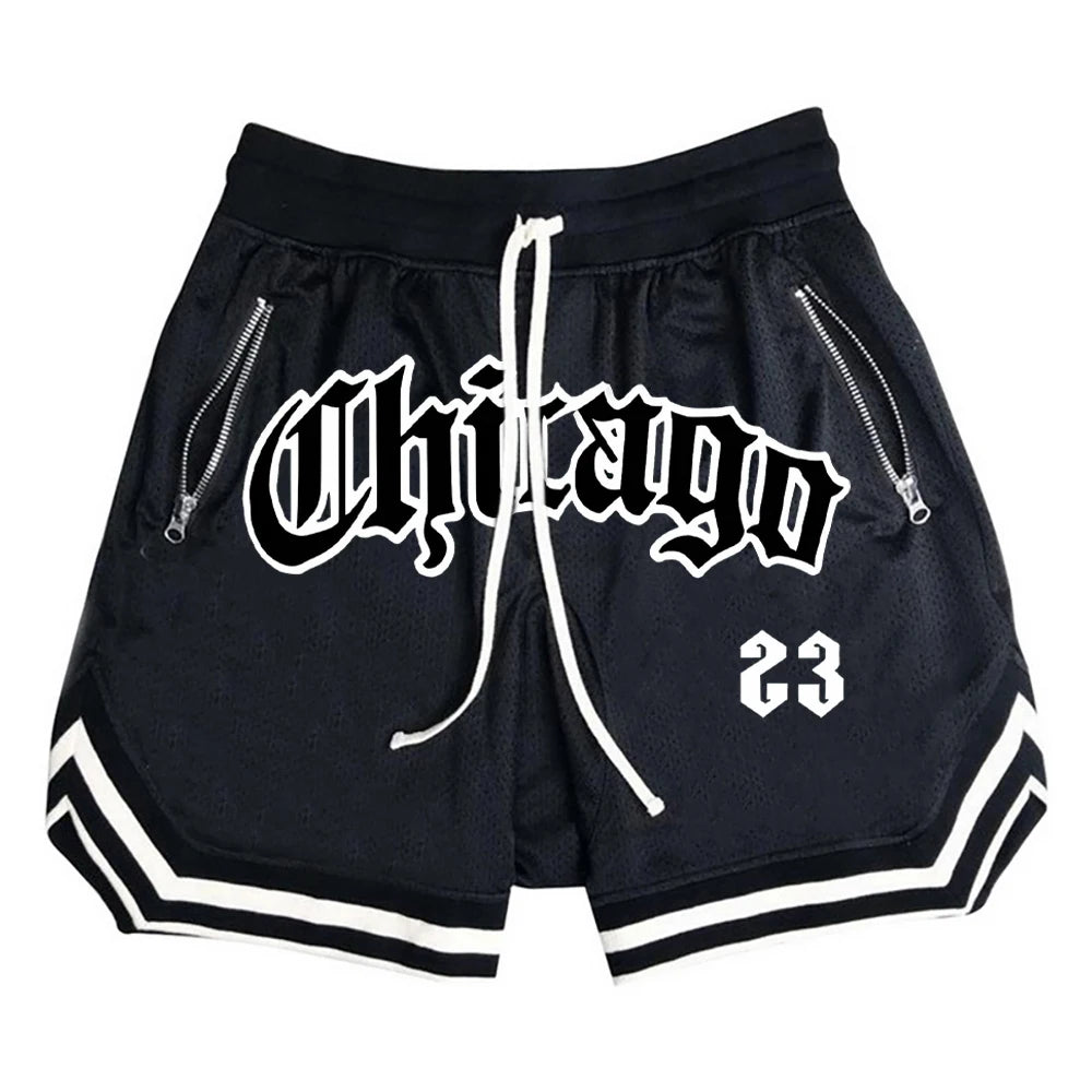 Men's Basketball Training Running Shorts — Lightweight Athletic Shorts