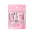 Sakura Skincare Gift Set – 3-Piece Travel Bag or 5-Piece Gift Box for Women