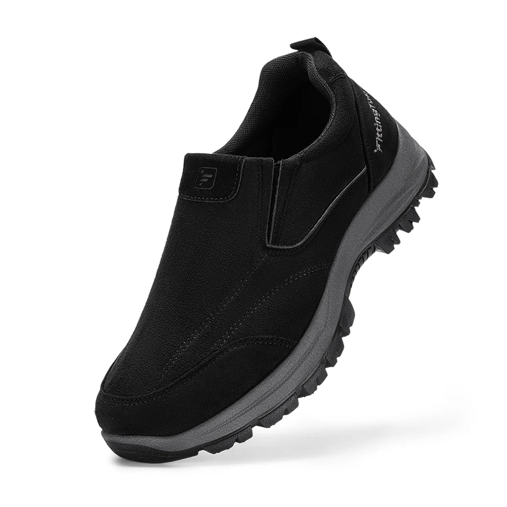 Men's Slip-On Loafers – Lightweight Business Casual Shoes with Arch Support