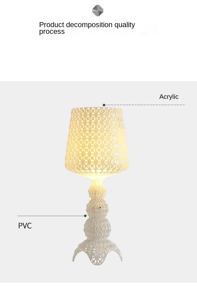 Acrylic Table Lamp – Modern Bedside Lighting