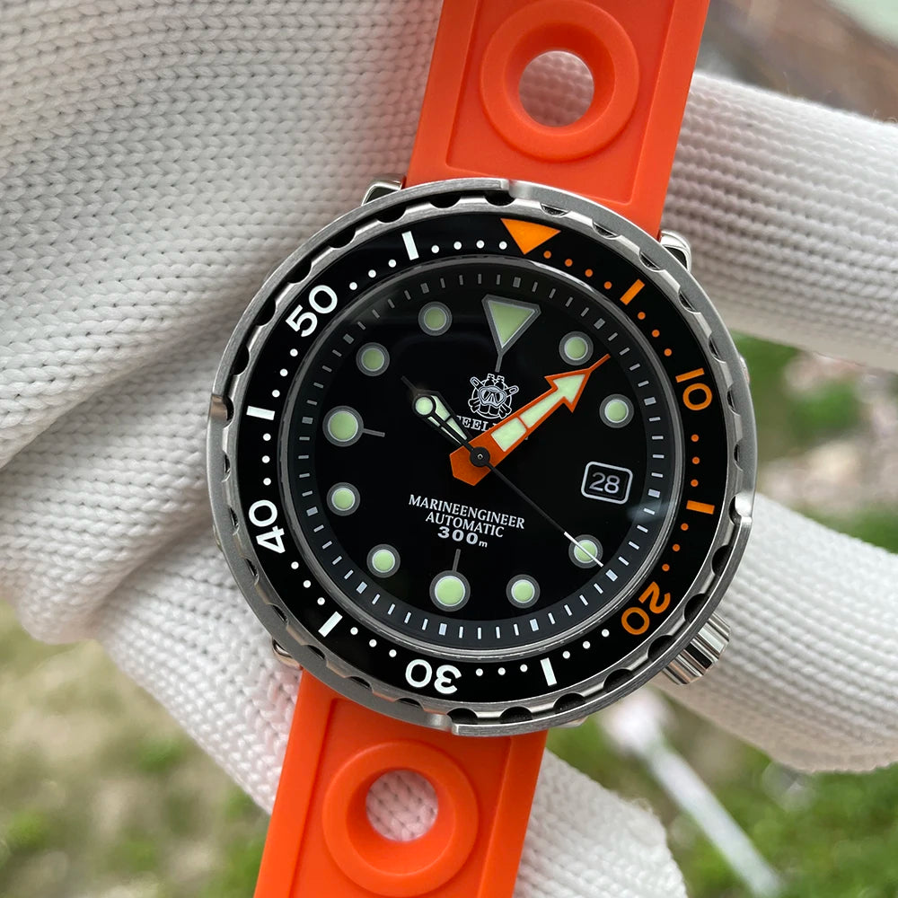 STEELDIVE SD1975C Tuna Can Dive Watch | 300M Waterproof NH35 Movement Ceramic Bezel