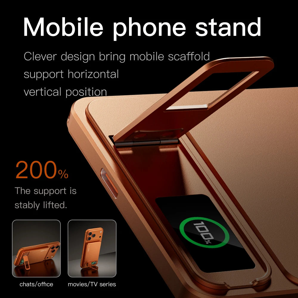 10000mAh Slim Power Bank — Lightweight Portable Charger for Everyday Carry
