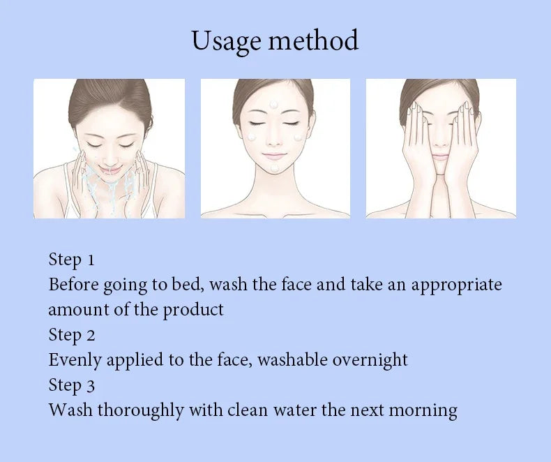 Anti-Wrinkle Collagen Sleeping Face Masks — Overnight Skin Renewal (30-Pack)