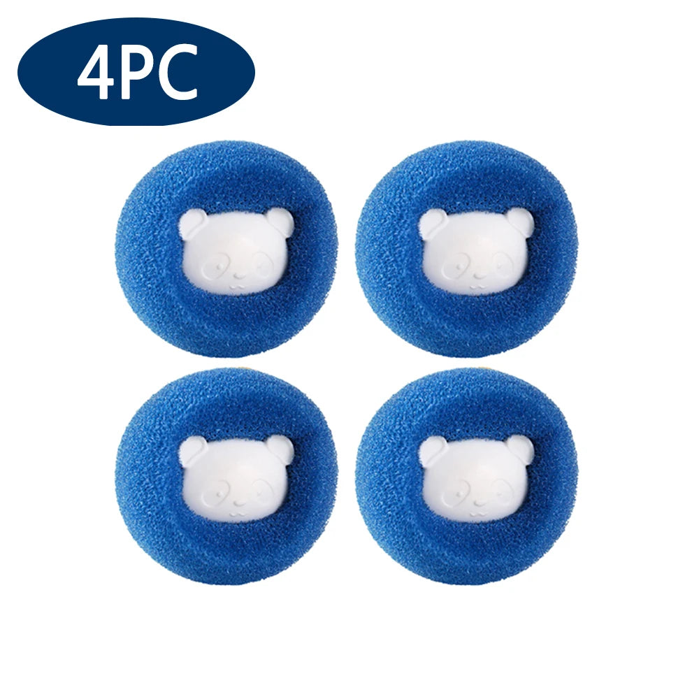 Laundry Balls Pet Hair Remover – Reusable Washing Machine Lint Catcher & Clothes Fluff Cleaner