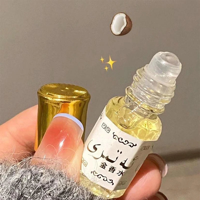 Pheromone Roll-On Perfume 3ml – Unisex Arabian Coconut Floral EDT Portable Fragrance