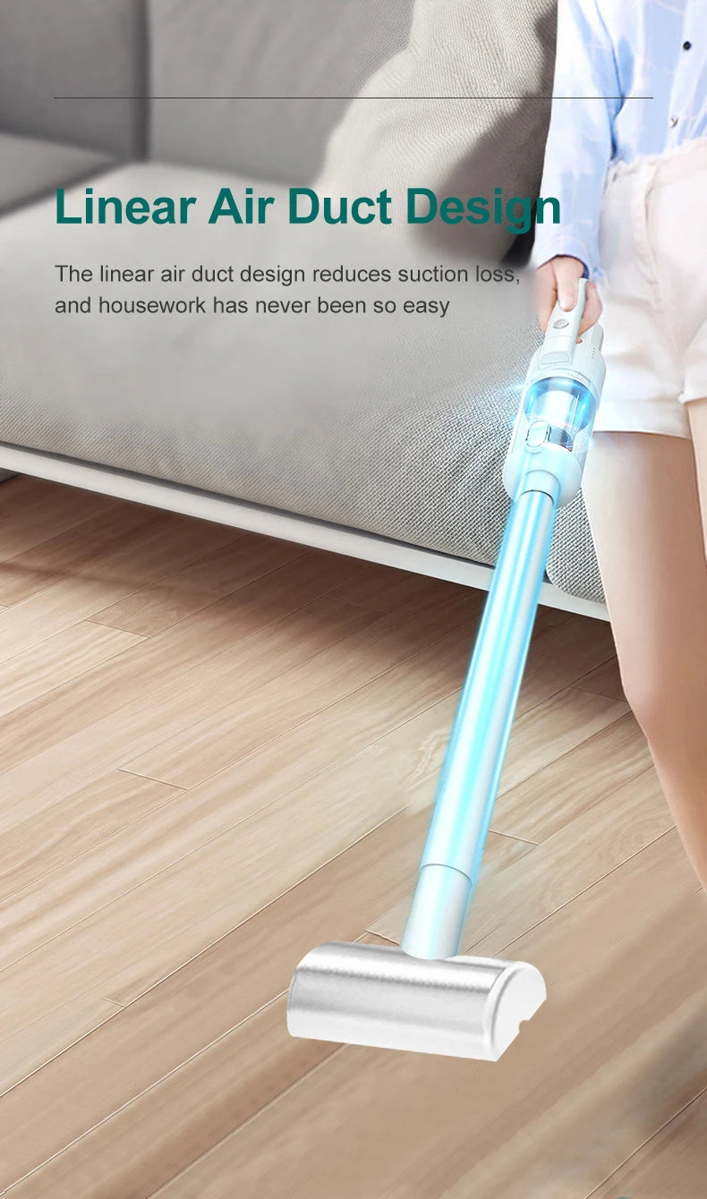 Handheld Wireless Vacuum Cleaner — Powerful Suction, HEPA Filter for Car & Home