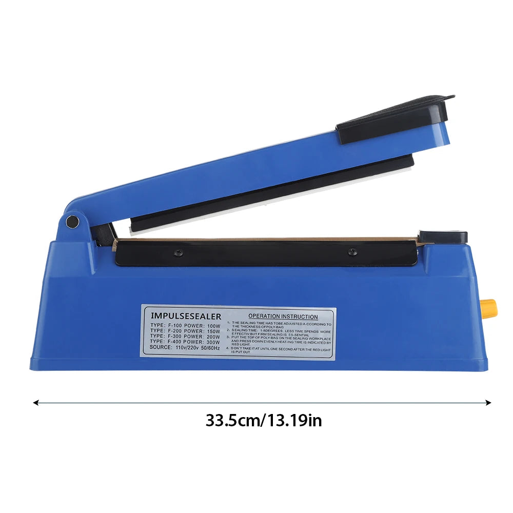 Electric Heat Sealer — Hand Press Vacuum Bag Sealing Machine for Food & Packaging