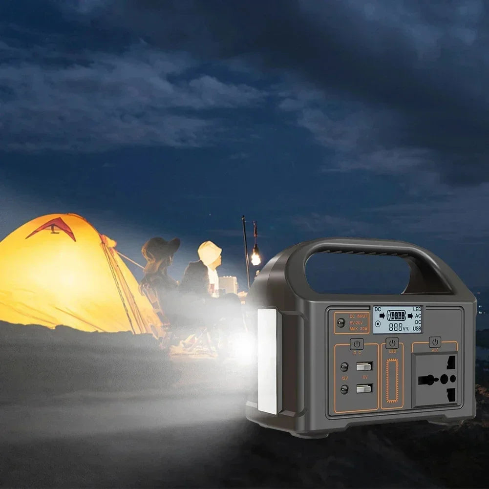 300W Portable Power Station, 230Wh LiFePO4, 220V