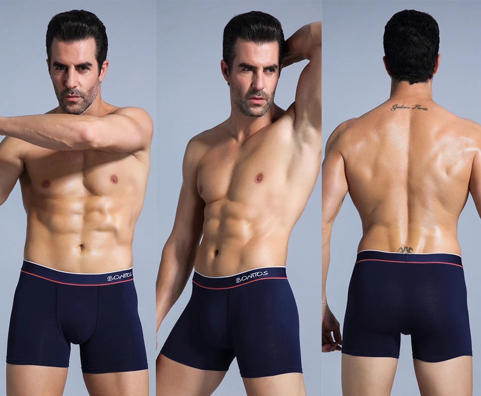Men's Cotton Stretch Boxer Shorts