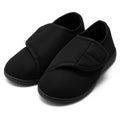 Unisex Wide Diabetic Sneakers – Plush Lining Lightweight Edema Shoes with Hook & Loop for Plantar Fasciitis