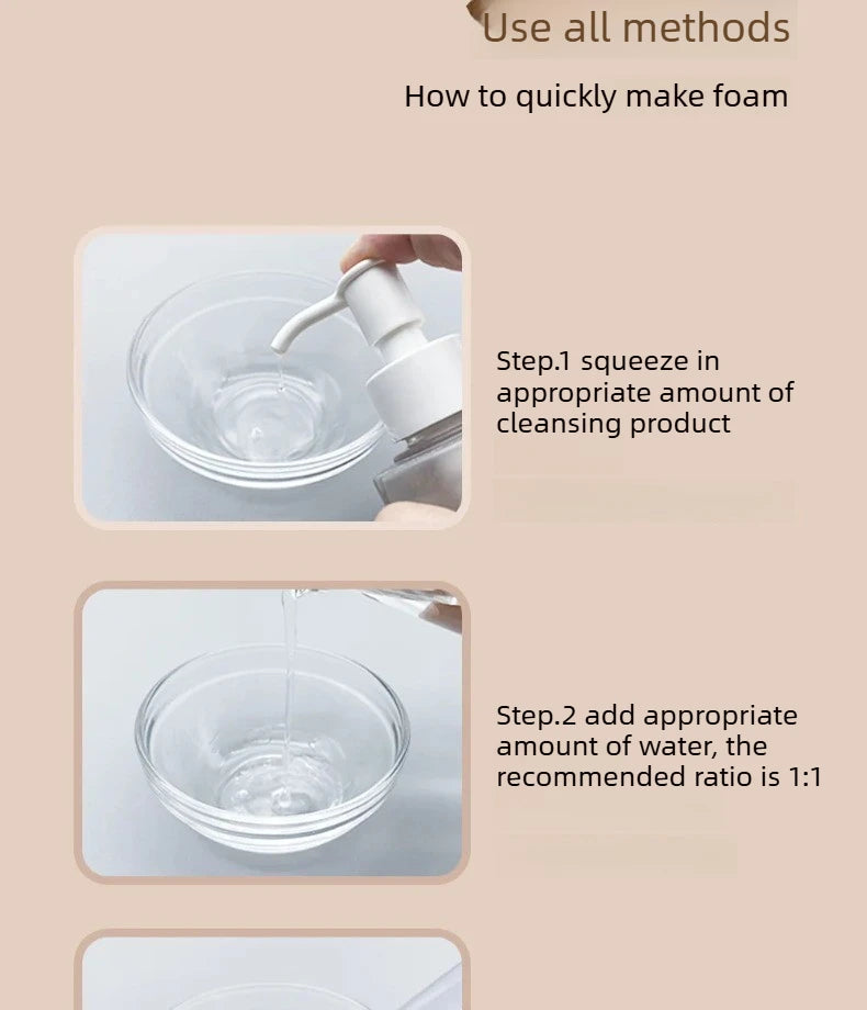 Soft Facial Cleansing Brush – Pore-Cleansing Face Wash & Mask Application Brush