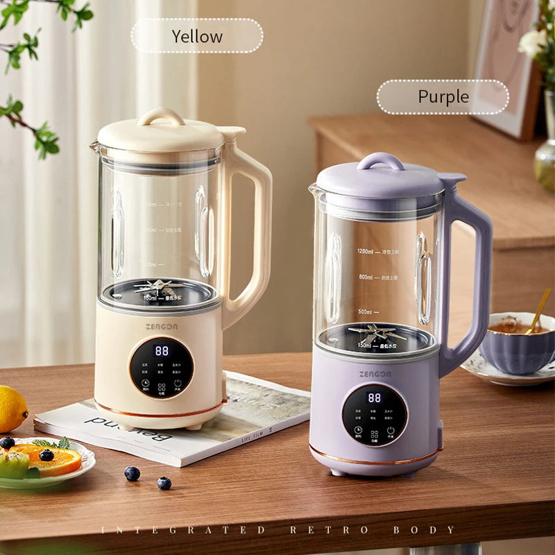 800ml Soy Milk Maker & Electric Blender – Wall-Breaking Machine for Soy Milk, Rice Paste & Breakfast Drinks