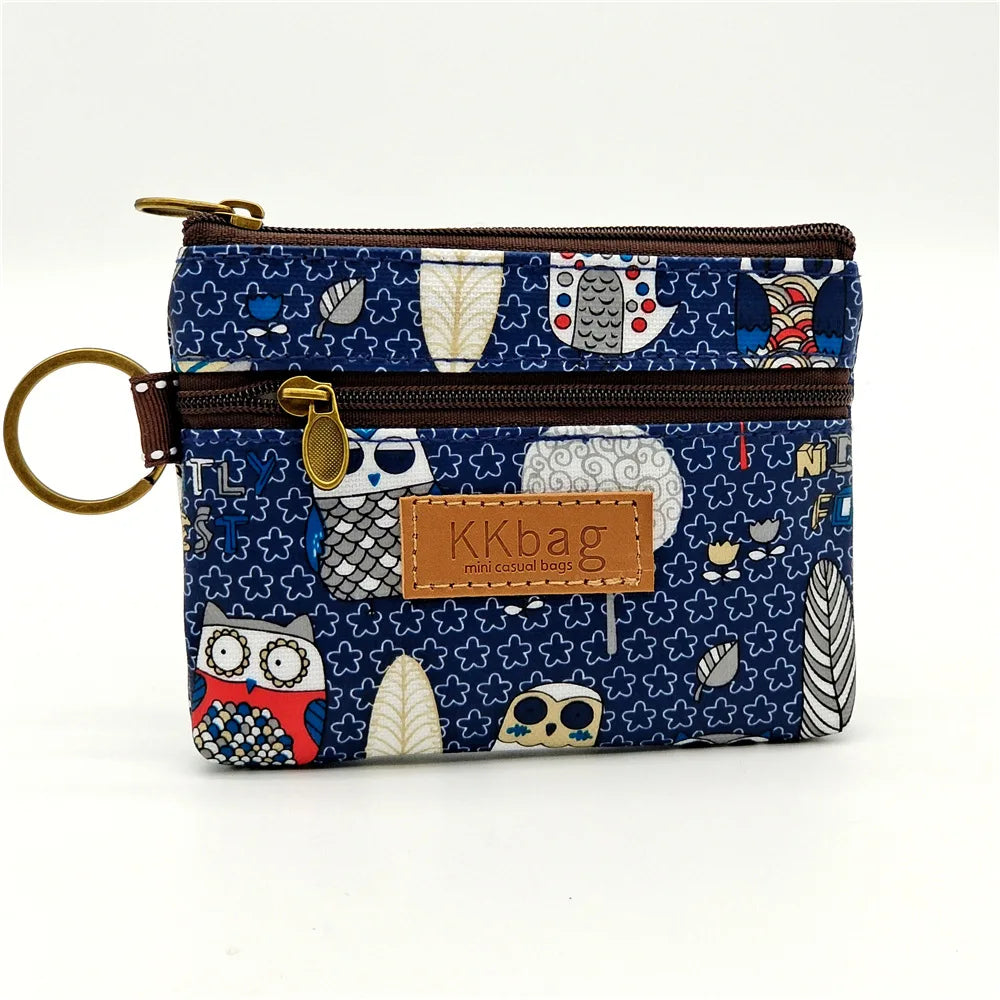 Cute Animal Coin Purse – Kawaii Zipper Wallet & Card Holder for Women, Girls & Students