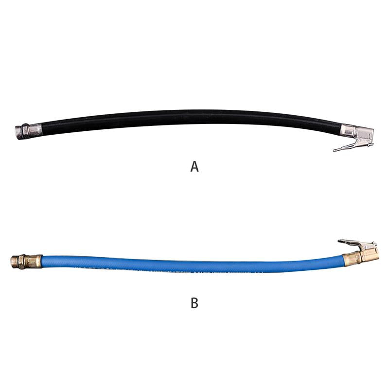 Tire Inflator Hose Extension with Locking Air Chuck
