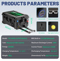 Portable Power Station 12V 300Ah — High-Capacity LiFePO4 Battery for Off-Grid & RV Use