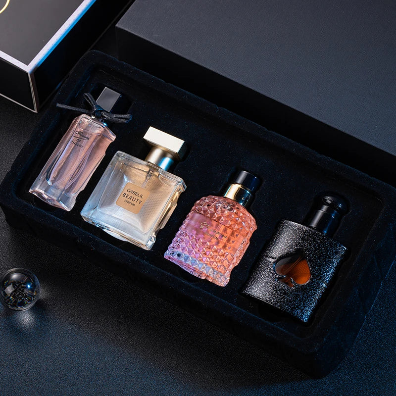 Women's Luxury Perfume Gift Box Set — Long-Lasting Floral Eau de Toilette with Pheromone