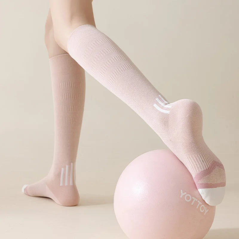 Women's Compression Sports Socks – Knee-High Fit