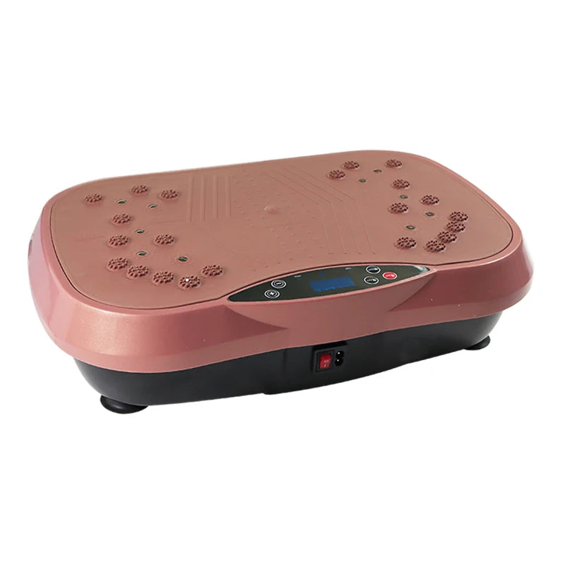 Home Fitness Vibration Plate Slimming Machine — Fat Burner Oscillating Workout Platform