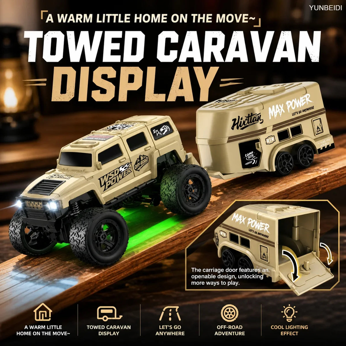 1/64 Scale Mini 4WD RC Drift Racing Car – Type-C Rechargeable Desktop Racer
