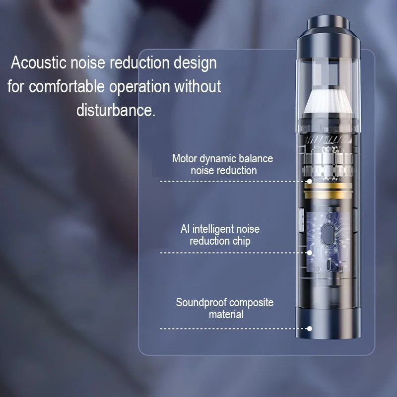 Mini Wireless Handheld Vacuum Cleaner – Powerful Suction for Car & Home Appliance Cleaning