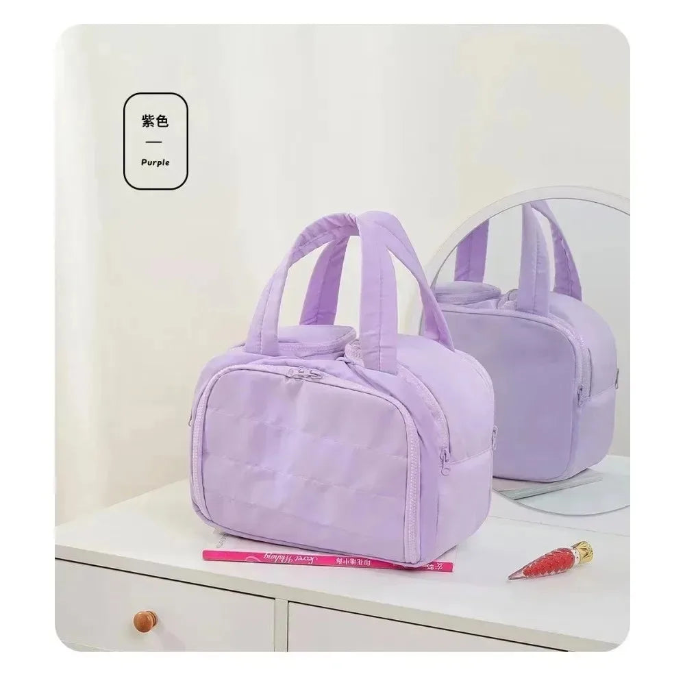 Dumpling Skin Nylon Mini Crossbody Bag – Compact Coin Purse Shoulder Bag for Women 2026