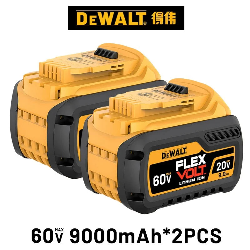 DeWALT 20V/60V MAX FlexVolt Battery – 6Ah & 9Ah Replacement for DCB606 DCB205 DCB206 Power Tools