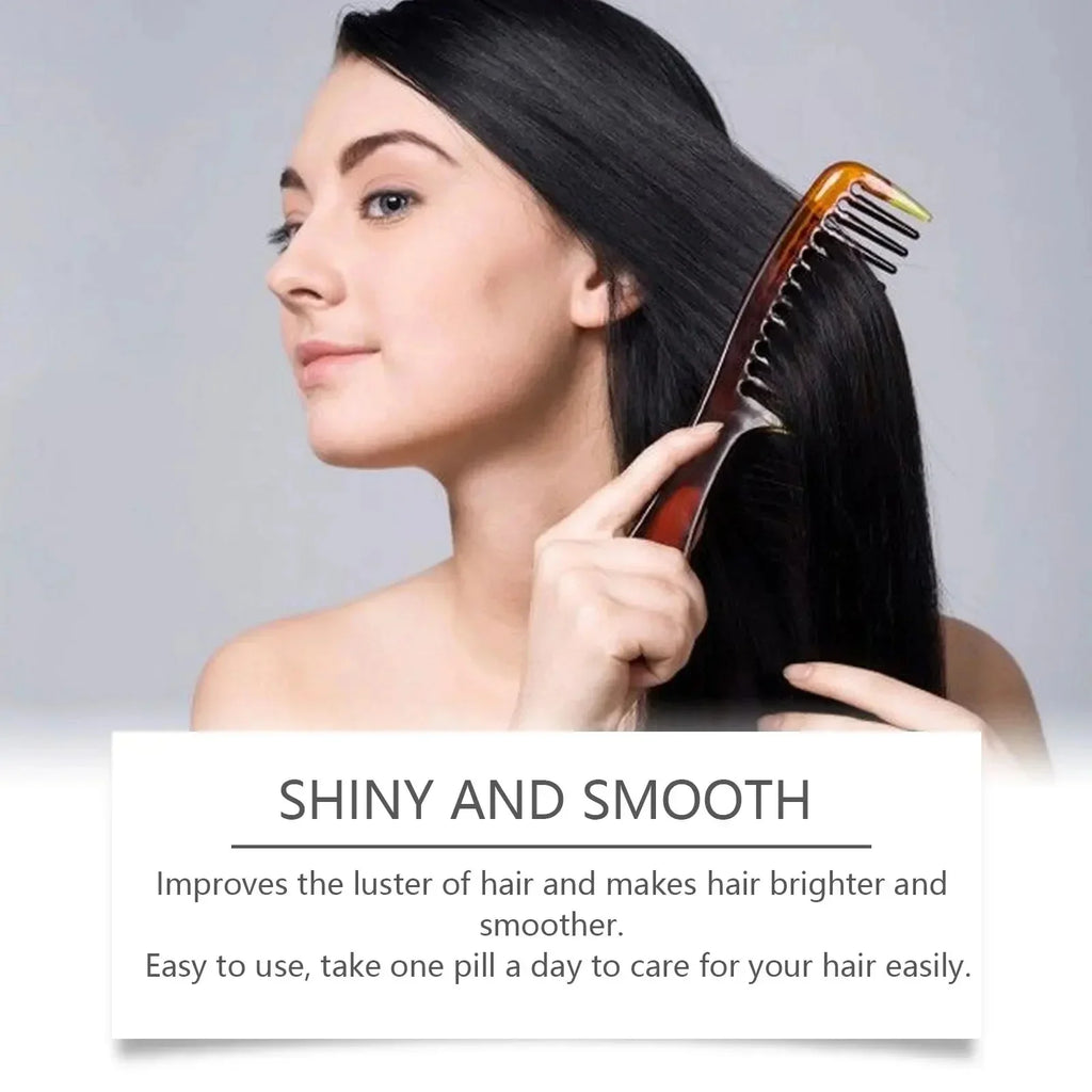 Magic Hair Vitamin Capsule Keratin Oil Fast Restore Hair Soft Smooth Shiny Deep Moisturizer Frizzy Dry Scalp Hair Care Products