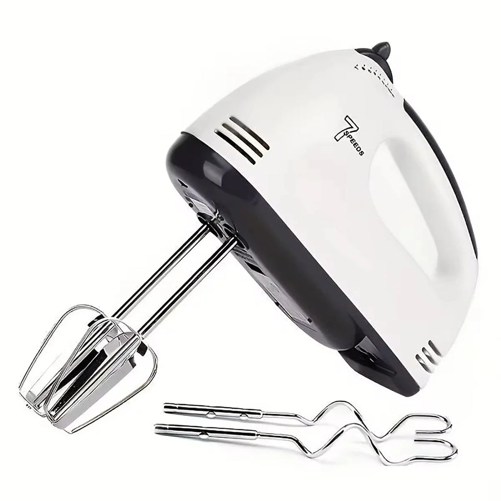 7-Speed Handheld Electric Egg Beater & Cream Mixer – Mini Automatic Kitchen Mixer, EU/US Plug