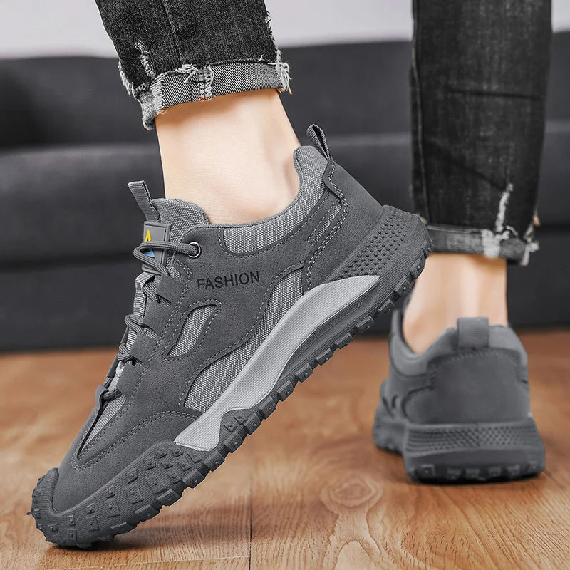 Men's Thick-Sole Anti-Slip Outdoor Platform Sport Shoes