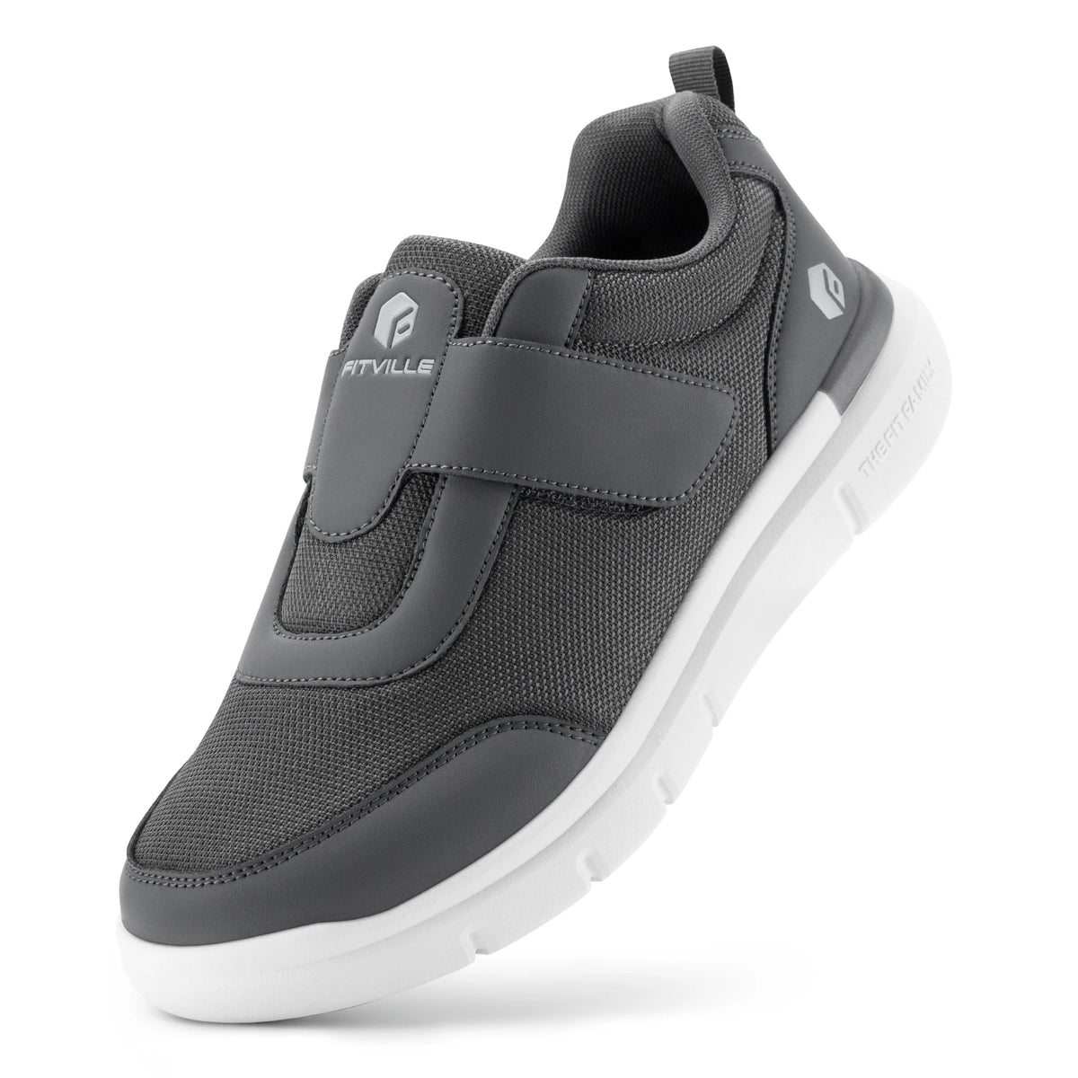 Men's Extra Wide Diabetic Walking Shoes – Lightweight Neuropathy & Pain Relief for Swollen Feet