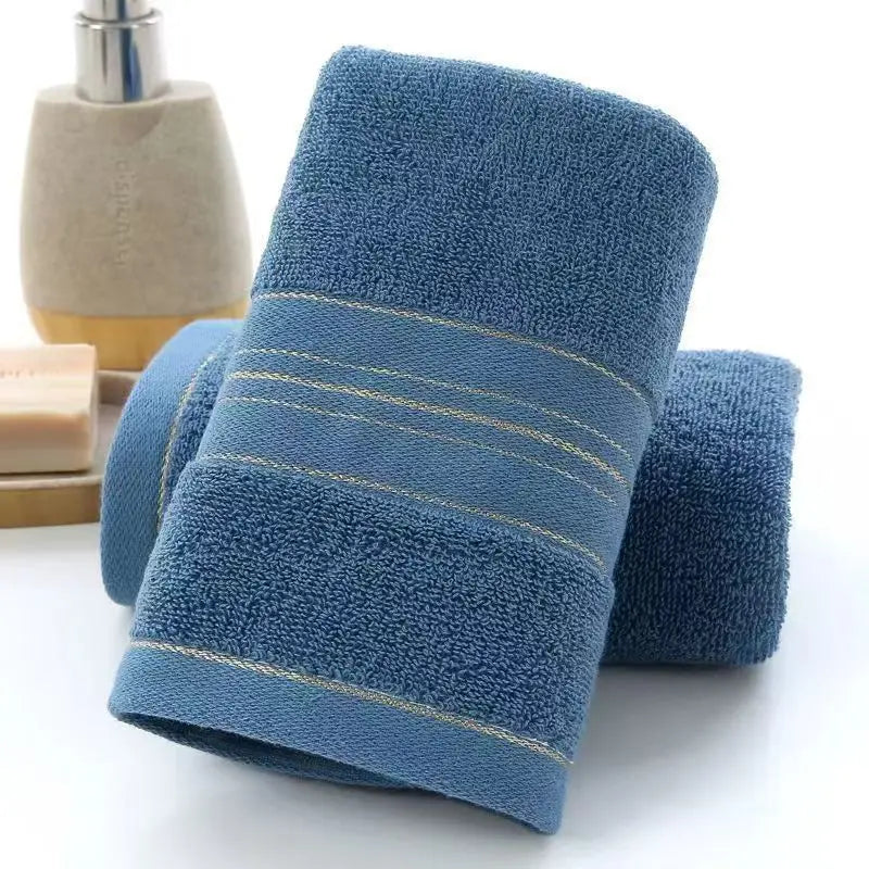 Jacquard Cotton Face Towel – Soft, Absorbent & Skin-Friendly, 3 Colors