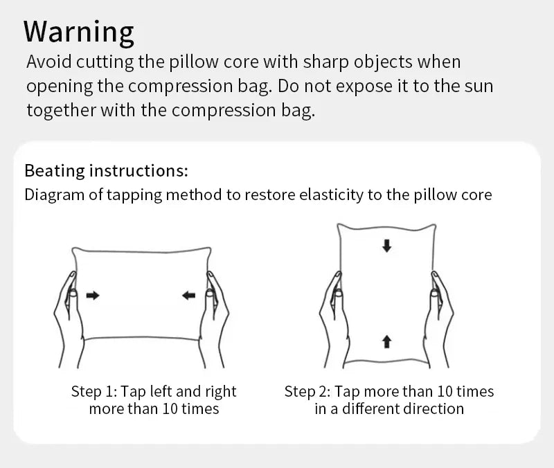 Spa Massage Pillow — Washable Non-Collapse Cervical Support Pillow for Home, Spa & Gift