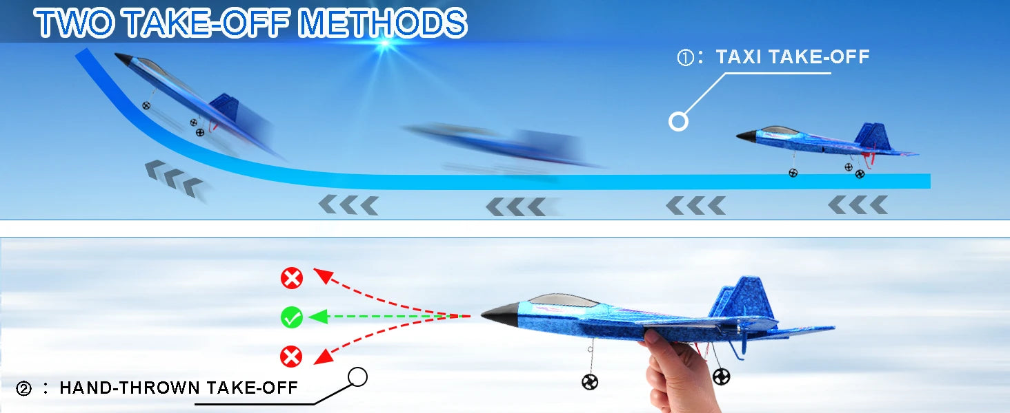 SU35 RC Glider Airplane – 2.4G Remote Control Fighter Plane with LED Lights for Kids