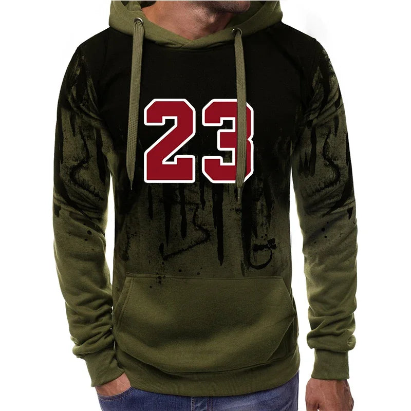 Men's Casual Hoodie & Sweatpants Set – Comfortable Autumn Winter Daily Sport Jogger Suit