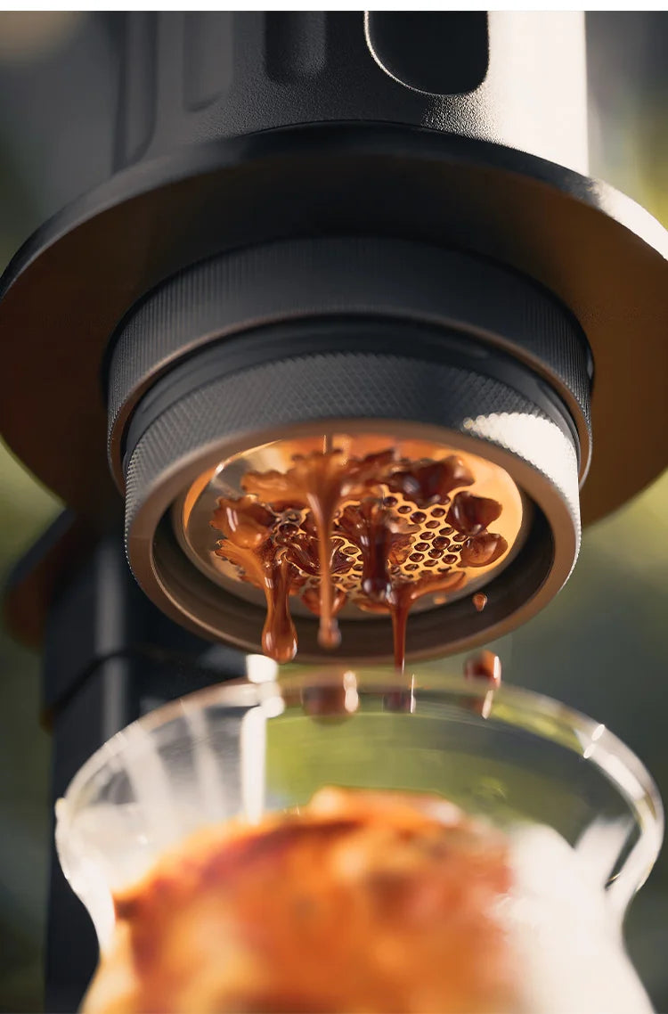 The Smartest Espresso Machine You Can Take Anywhere — IKAPE Kapo K2 | Bluetooth, 20-Bar, 13500mAh Battery, 51/58mm Portafilter