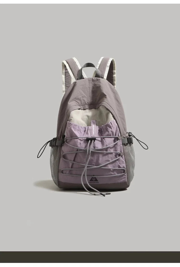 Women's Nylon Outdoor Backpack – Lightweight Hiking & Travel Bag