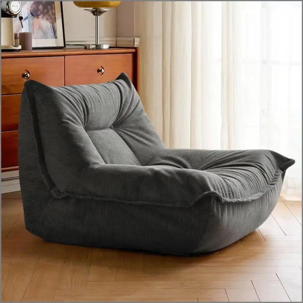 Caterpillar Floor Lounge Chair with Deep Seat