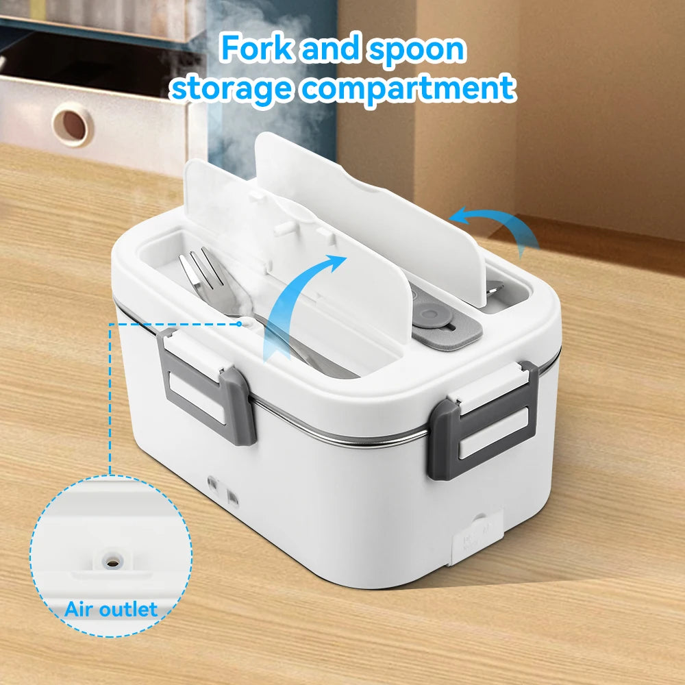 1.8L Electric Lunch Box – 80W Food Warmer