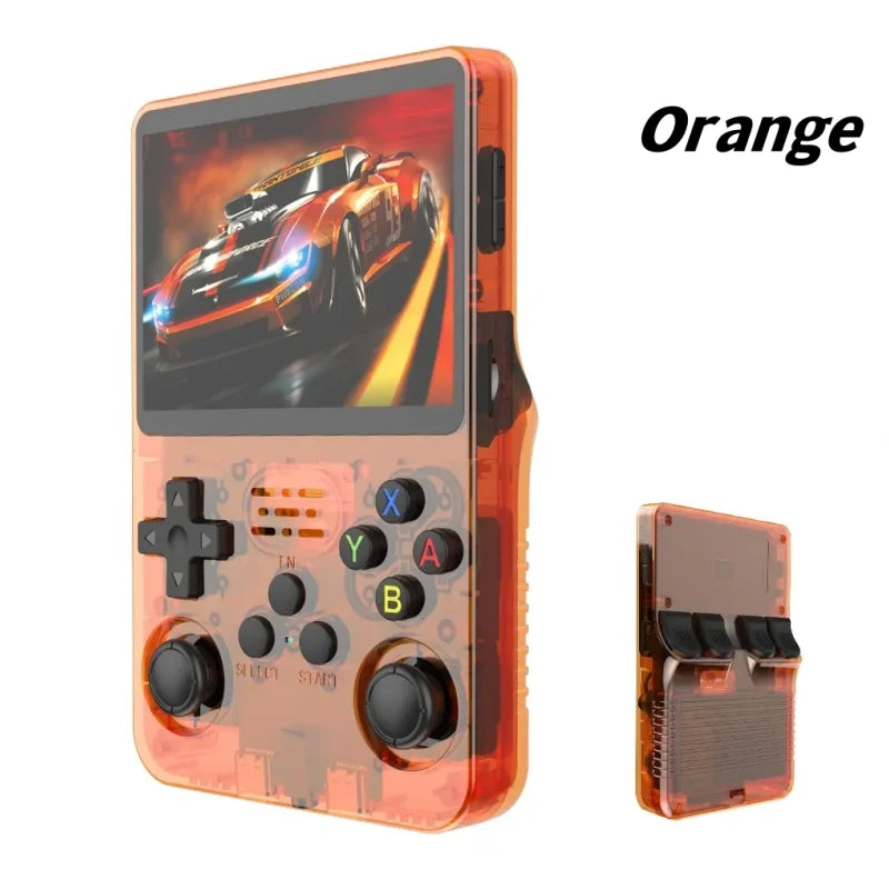 R36S Retro Handheld Video Game Console — 3.5" IPS Screen, Linux, 64GB/128GB Portable Pocket Player