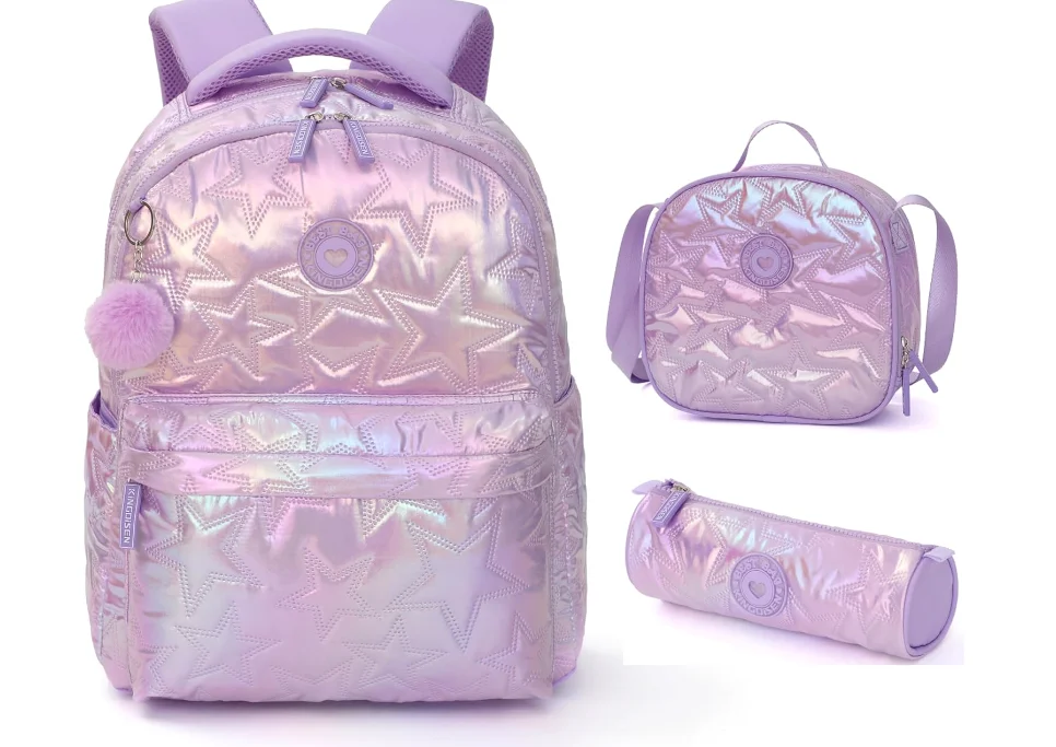 Teen School Backpack – Girls Oxford Book Bag