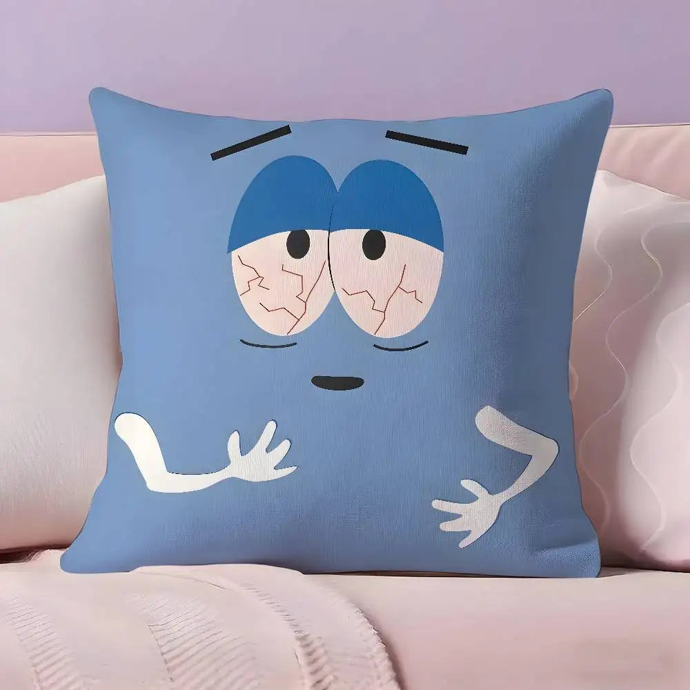 South Park Towelie Pillow Case – Ultra Soft Skin-Friendly Fabric, Concealed Zipper
