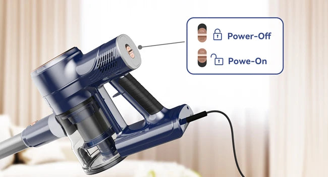 INSE I8 Corded Stick Vacuum Cleaner — 25KPa 600W 6-in-1 Lightweight Handheld for Carpet & Pet Hair, Free-Stand Design