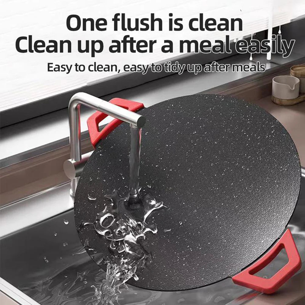 Electric Indoor Non-Stick BBQ Griddle Pan – Portable Countertop Grill for Family Gatherings